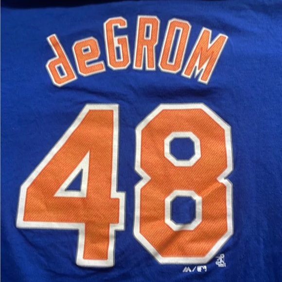 New York Mets Jacob DeGrom T-Shirt - Picture 4 of 5